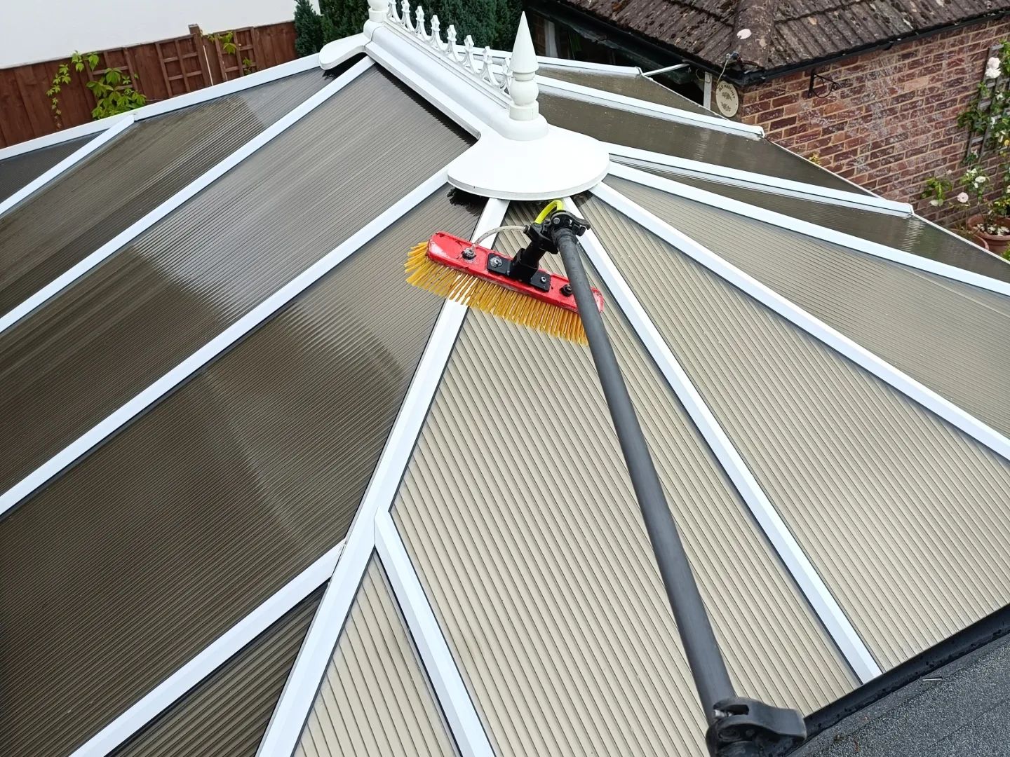 Rolfe and Son Window Cleaners, patios and driveways, vaccum and gutter cleaning, conservatory cleaning. (3)