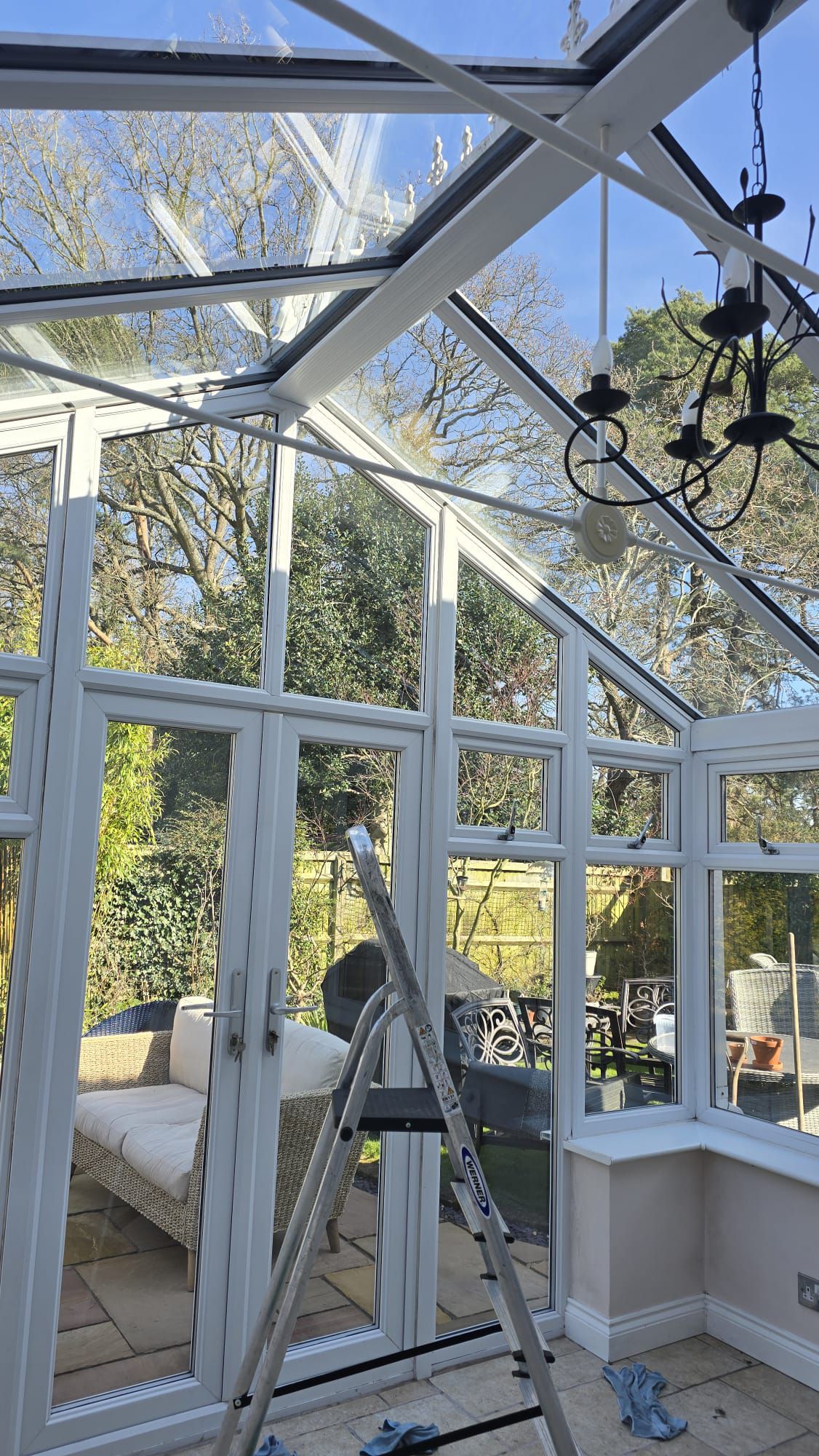 Rolfe and Son Window Cleaners, patios and driveways, vaccum and gutter cleaning, conservatory cleaning. (44)