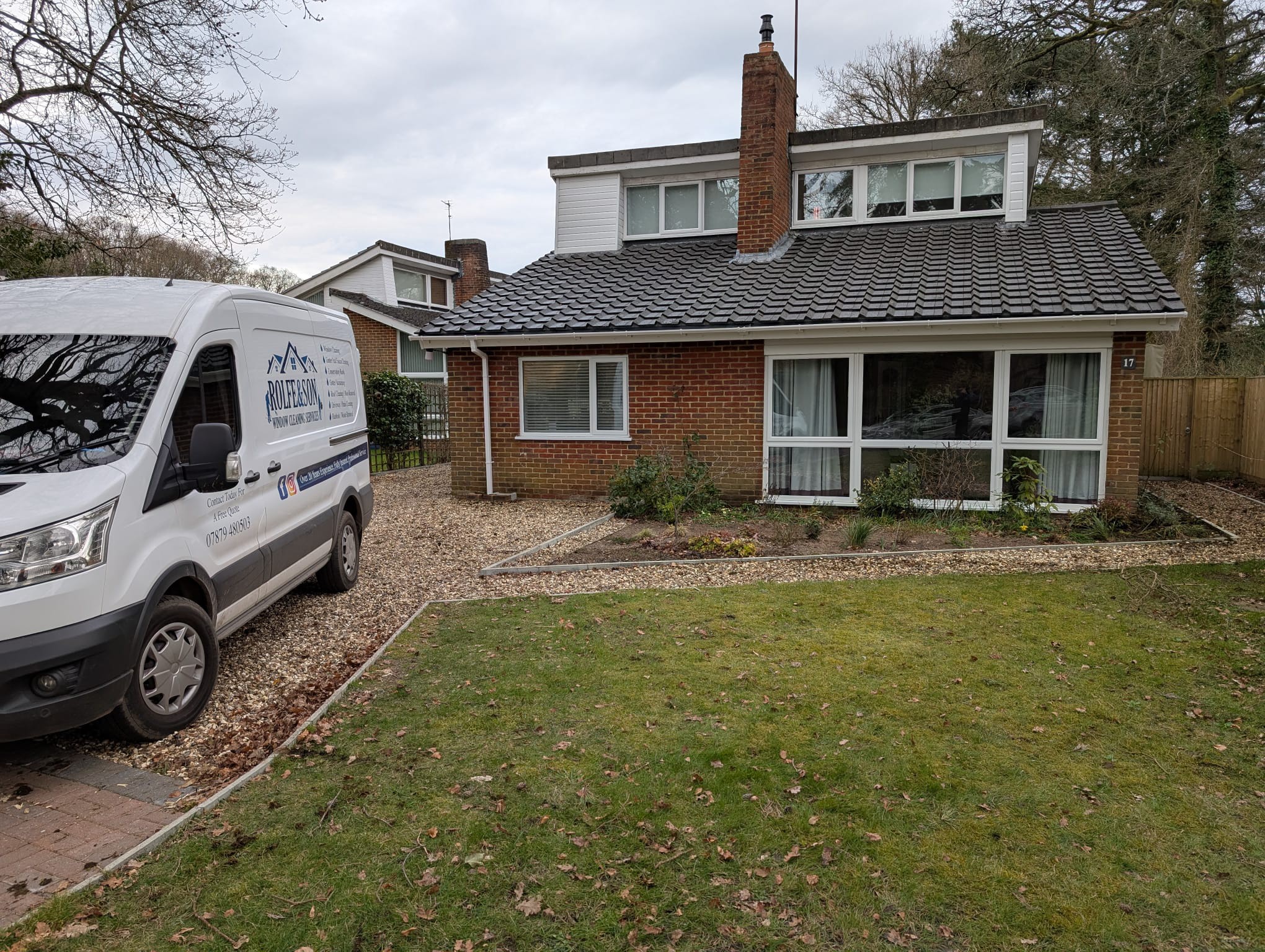 Rolfe and Son Window Cleaners, patios and driveways, vaccum and gutter cleaning, conservatory cleaning. (45)