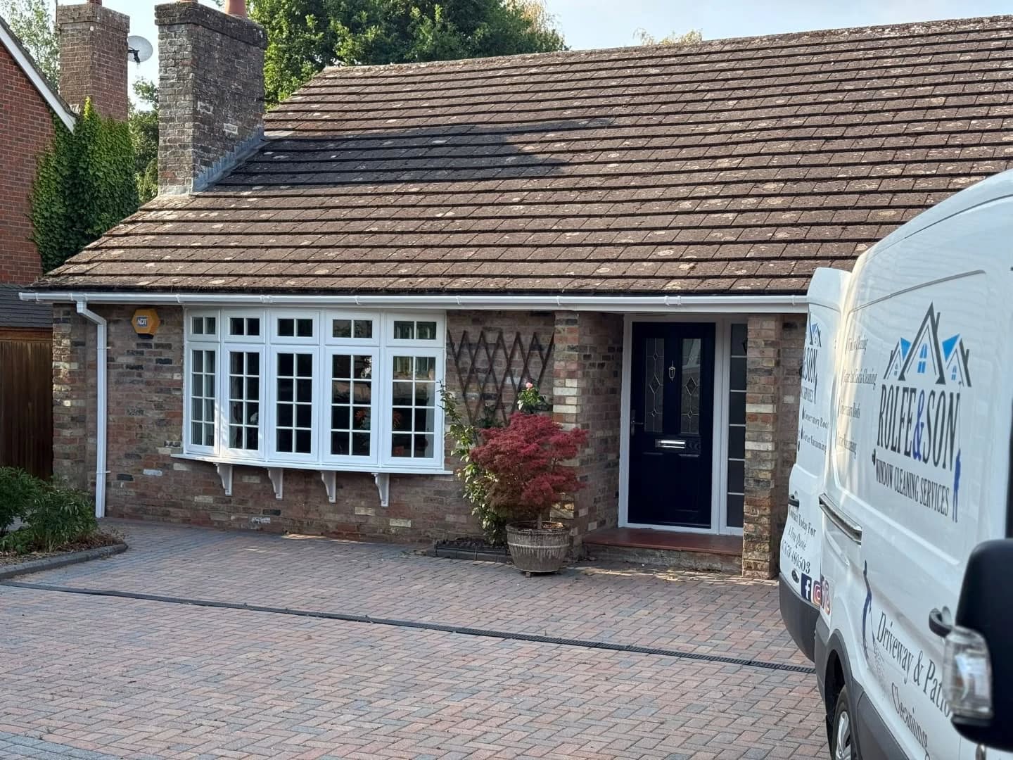 Rolfe and Son Window Cleaners, patios and driveways, vaccum and gutter cleaning, conservatory cleaning. (61)
